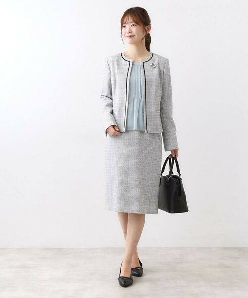 Reflect / リフレクト ミニ・ひざ丈スカート | 【フォーマル／入卒／セットアップ可】ツイードスカート | 詳細7