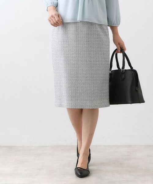 Reflect / リフレクト ミニ・ひざ丈スカート | 【フォーマル／入卒／セットアップ可】ツイードスカート | 詳細8