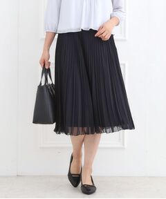Reflect / リフレクト スカート | 【フォーマル／入卒】シフォンジョーゼットプリーツスカート