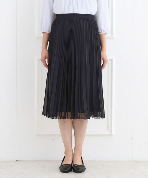 Reflect / リフレクト スカート | 【フォーマル／入卒】シフォンジョーゼットプリーツスカート | 詳細11