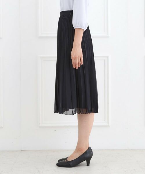 Reflect / リフレクト スカート | 【フォーマル／入卒】シフォンジョーゼットプリーツスカート | 詳細12