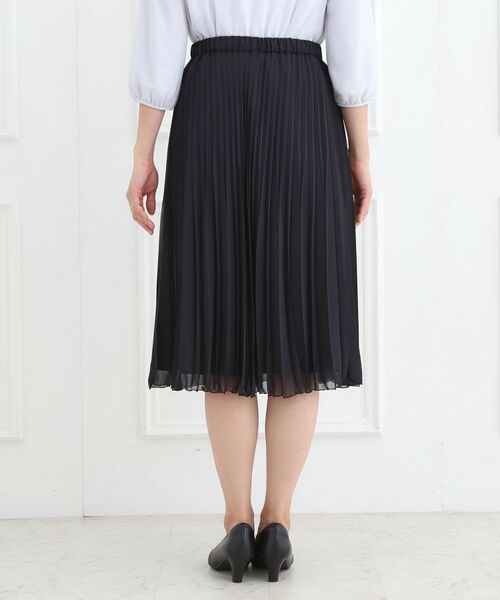 Reflect / リフレクト スカート | 【フォーマル／入卒】シフォンジョーゼットプリーツスカート | 詳細13