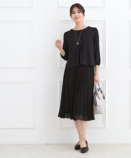 Reflect / リフレクト スカート | 【フォーマル／入卒】シフォンジョーゼットプリーツスカート | 詳細3