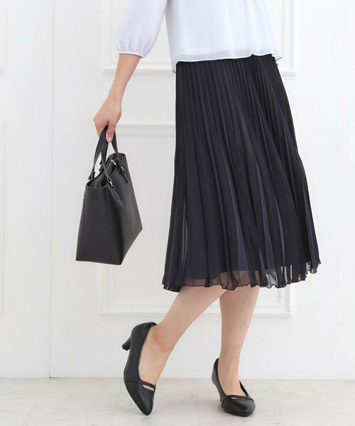 Reflect / リフレクト スカート | 【フォーマル／入卒】シフォンジョーゼットプリーツスカート | 詳細8