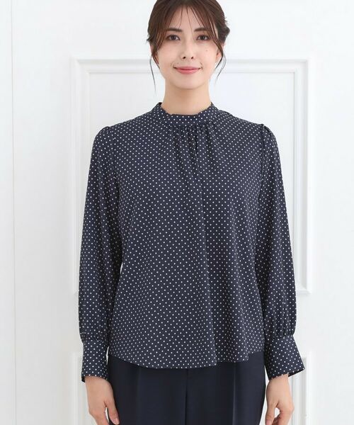 Reflect / リフレクト シャツ・ブラウス | 【フォーマル/入卒】ドットプリントブラウス | 詳細11