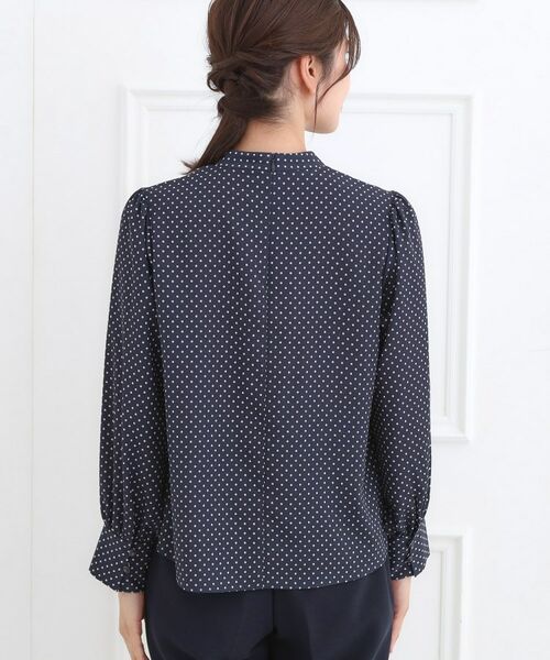 Reflect / リフレクト シャツ・ブラウス | 【フォーマル/入卒】ドットプリントブラウス | 詳細13