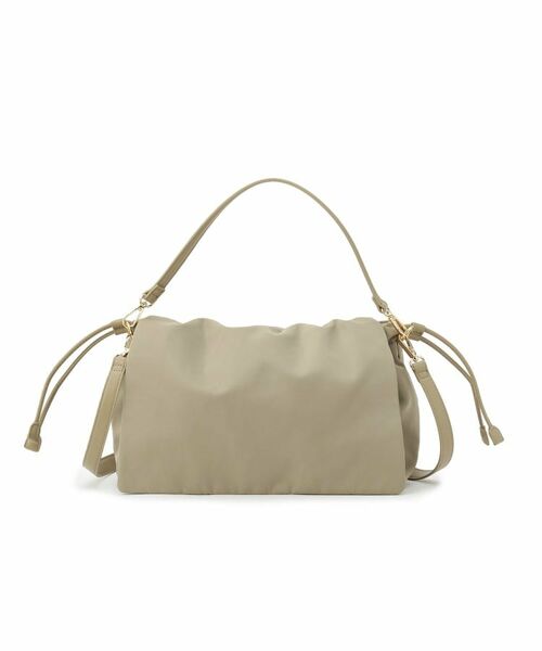 Reflect / リフレクト ショルダーバッグ | 【ショルダーストラップ付き】しぼりデザインバッグ | 詳細10