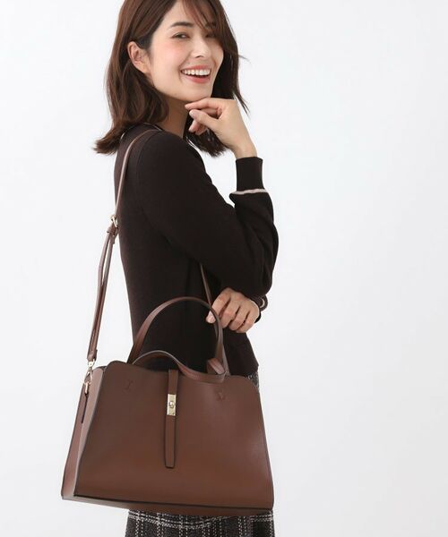 Reflect / リフレクト ボストンバッグ | 【A4ファイル・PC収納可◎】合皮ボストンバッグ | 詳細8