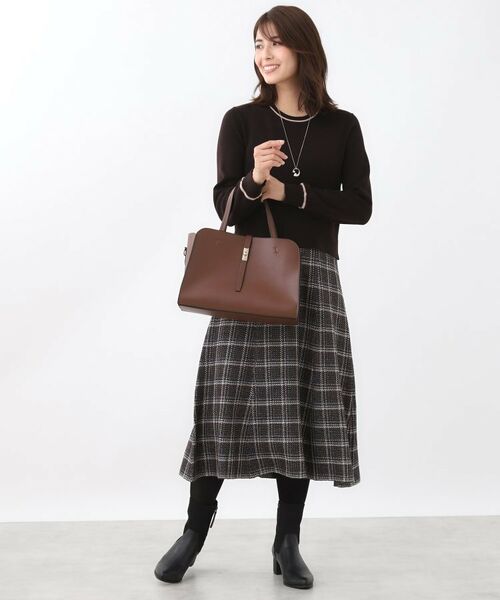 Reflect / リフレクト ボストンバッグ | 【A4ファイル・PC収納可◎】合皮ボストンバッグ | 詳細9