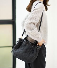 Reflect / リフレクト トートバッグ | 【ショルダー付き／コーディネートのアクセントに◎】キルティングバッグ