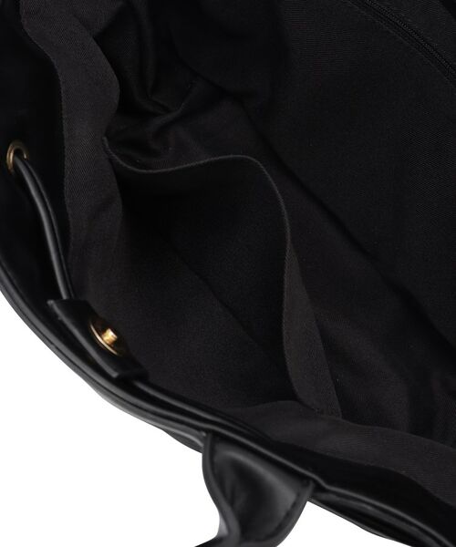 Reflect / リフレクト トートバッグ | 【ショルダー付き/コーディネートのアクセントに◎】キルティングバッグ | 詳細23