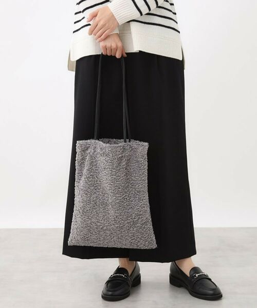 Reflect / リフレクト トートバッグ | 【コーディネートのアクセントに◎】もこもこボアトートバッグ | 詳細8