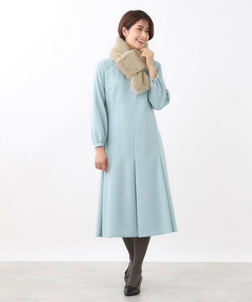 Reflect / リフレクト マフラー・ショール・スヌード・ストール | 【コーディネートのアクセントに◎】リバーシブルフェイクファーストール | 詳細6