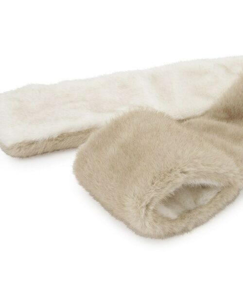 Reflect / リフレクト マフラー・ショール・スヌード・ストール | 【コーディネートのアクセントに◎】リバーシブルフェイクファーストール | 詳細9