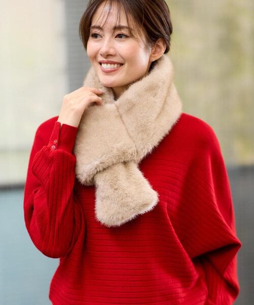 寒さ対策には、『マフラー』が活躍！ドレスアップのワンポイントにも！