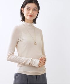 Reflect / リフレクト ニット・セーター | 【重ね着に大活躍◎／暖か保湿素材】プチタートルネックニット