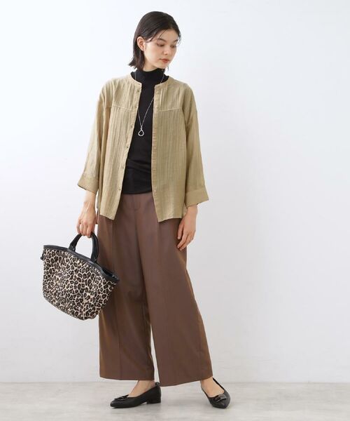 Reflect / リフレクト ニット・セーター | 【重ね着に大活躍◎/暖か保湿素材】プチタートルネックニット | 詳細11