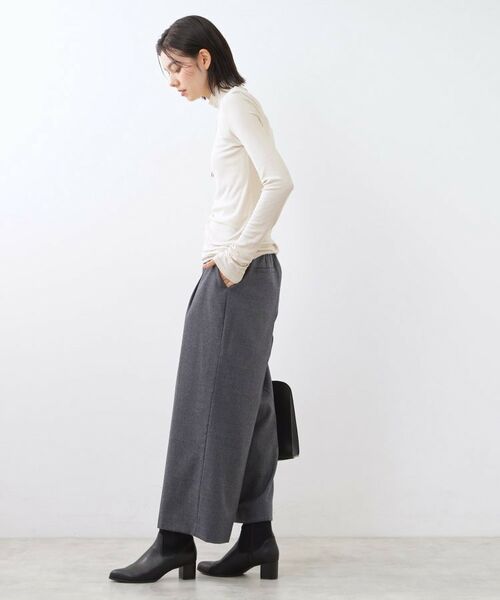 Reflect / リフレクト ニット・セーター | 【重ね着に大活躍◎/暖か保湿素材】プチタートルネックニット | 詳細15