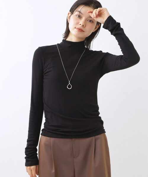 Reflect / リフレクト ニット・セーター | 【重ね着に大活躍◎/暖か保湿素材】プチタートルネックニット | 詳細7