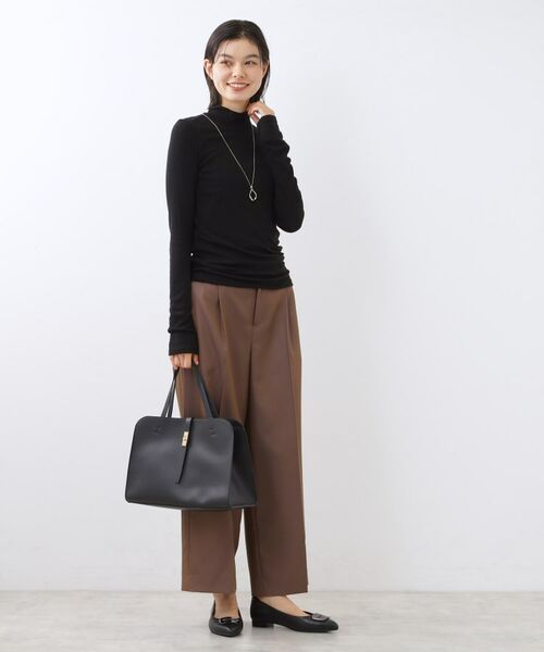 Reflect / リフレクト ニット・セーター | 【重ね着に大活躍◎/暖か保湿素材】プチタートルネックニット | 詳細8