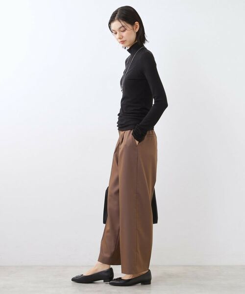 Reflect / リフレクト ニット・セーター | 【重ね着に大活躍◎/暖か保湿素材】プチタートルネックニット | 詳細9