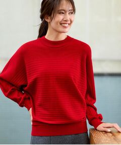 Reflect / リフレクト ニット・セーター | 【秋映え／ゆったり着られる◎】ドルマンシルエットニット