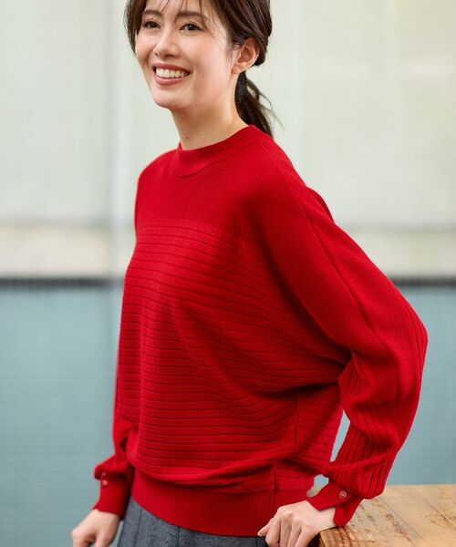 Reflect / リフレクト ニット・セーター | 【秋映え／ゆったり着られる◎】ドルマンシルエットニット | 詳細1