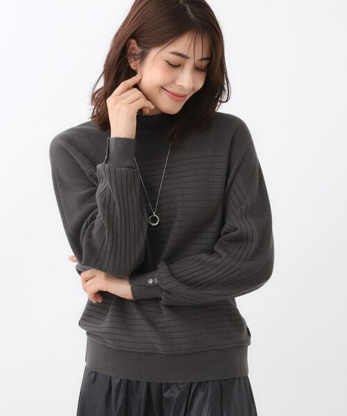Reflect / リフレクト ニット・セーター | 【秋映え／ゆったり着られる◎】ドルマンシルエットニット | 詳細10