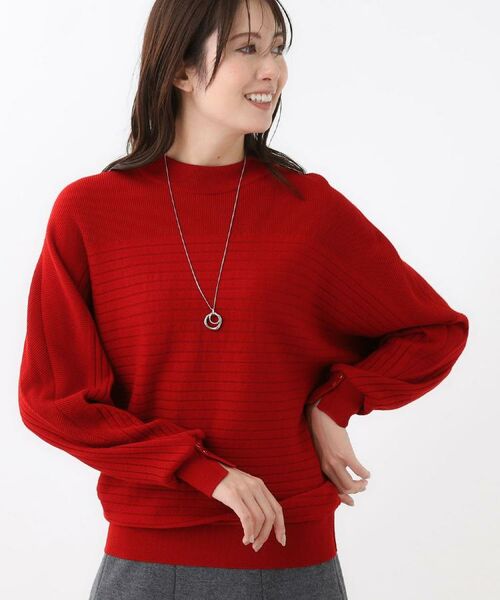Reflect / リフレクト ニット・セーター | 【秋映え／ゆったり着られる◎】ドルマンシルエットニット | 詳細13
