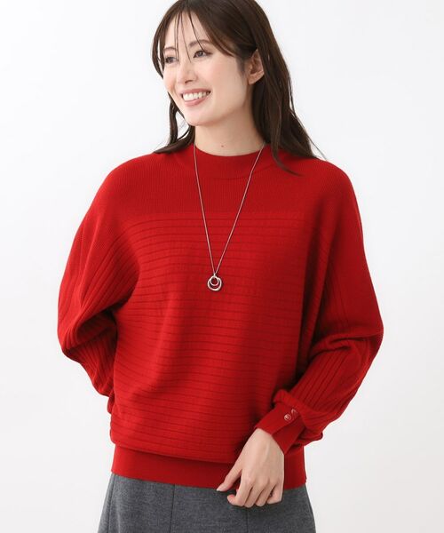 Reflect / リフレクト ニット・セーター | 【秋映え／ゆったり着られる◎】ドルマンシルエットニット | 詳細14