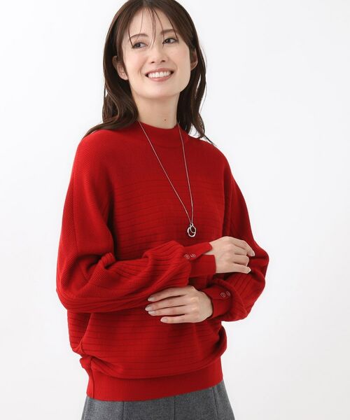 Reflect / リフレクト ニット・セーター | 【秋映え／ゆったり着られる◎】ドルマンシルエットニット | 詳細15