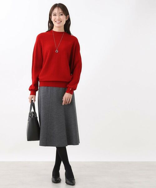 Reflect / リフレクト ニット・セーター | 【秋映え／ゆったり着られる◎】ドルマンシルエットニット | 詳細16