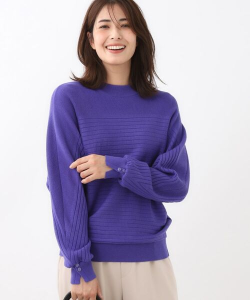 Reflect / リフレクト ニット・セーター | 【秋映え／ゆったり着られる◎】ドルマンシルエットニット | 詳細19