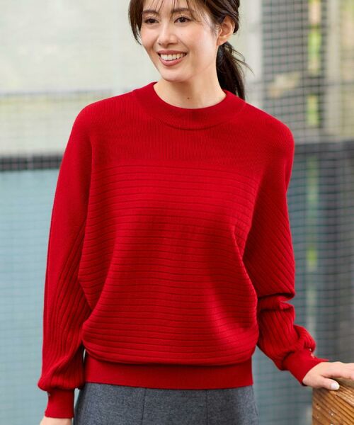 Reflect / リフレクト ニット・セーター | 【秋映え／ゆったり着られる◎】ドルマンシルエットニット | 詳細2