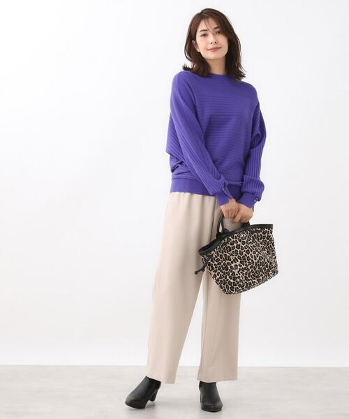 Reflect / リフレクト ニット・セーター | 【秋映え／ゆったり着られる◎】ドルマンシルエットニット | 詳細20