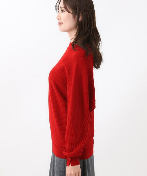 Reflect / リフレクト ニット・セーター | 【秋映え／ゆったり着られる◎】ドルマンシルエットニット | 詳細24