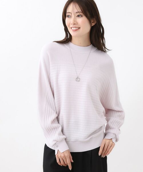 Reflect / リフレクト ニット・セーター | 【秋映え／ゆったり着られる◎】ドルマンシルエットニット | 詳細6
