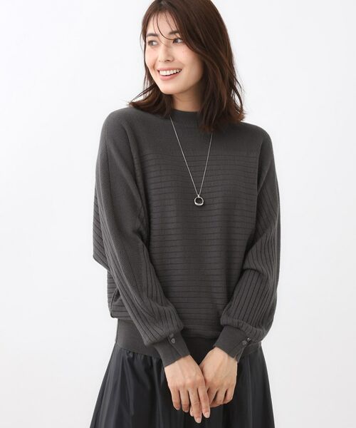 Reflect / リフレクト ニット・セーター | 【秋映え／ゆったり着られる◎】ドルマンシルエットニット | 詳細9