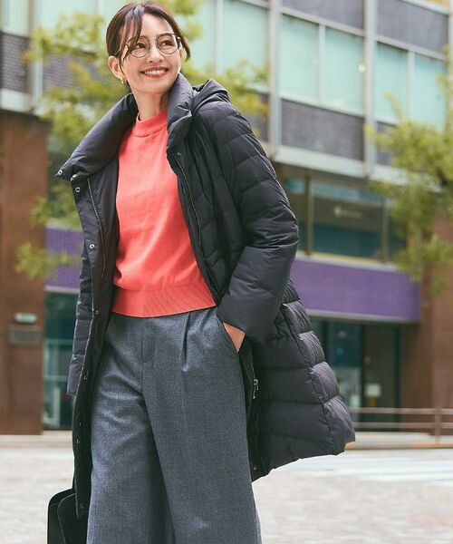 Reflect / リフレクト ニット・セーター | 【秋映え／重ね着風スタイルに◎】フリルプリーツスリーブニット | 詳細2