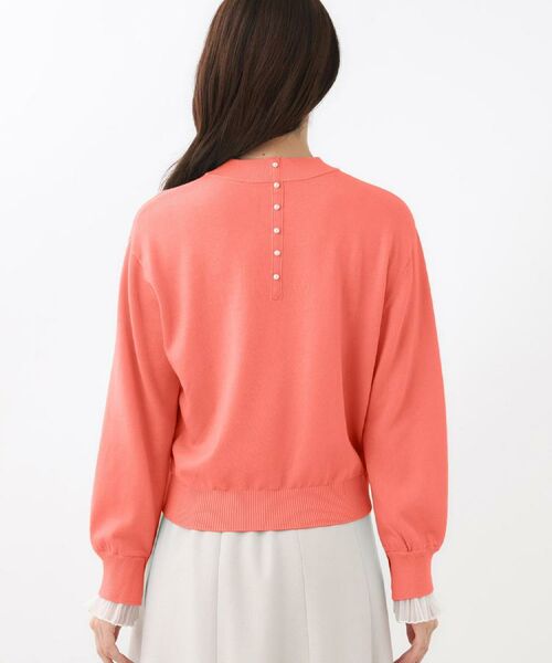 Reflect / リフレクト ニット・セーター | 【秋映え／重ね着風スタイルに◎】フリルプリーツスリーブニット | 詳細22