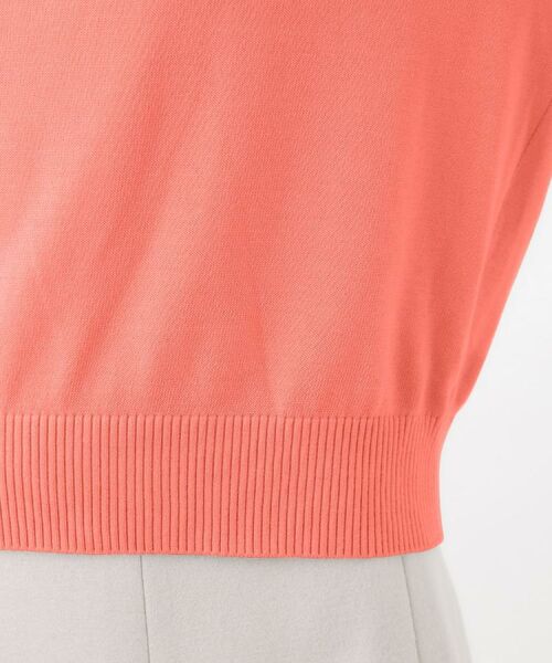 Reflect / リフレクト ニット・セーター | 【秋映え／重ね着風スタイルに◎】フリルプリーツスリーブニット | 詳細24