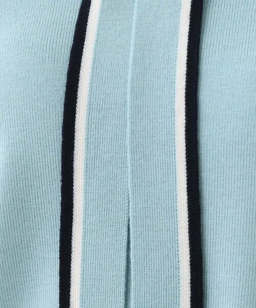 Reflect / リフレクト ニット・セーター | 【秋映え／なめらかな着心地】バイカラーボウタイ付きニット | 詳細21