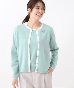 Reflect / リフレクト その他トップス | 【秋映え／単品使い◎／すっきり見え】ブローチ付きニットアンサンブル