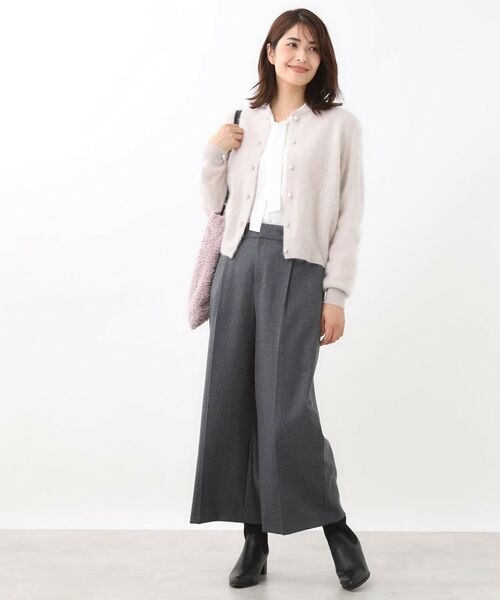 Reflect / リフレクト カーディガン・ボレロ | 【秋映え／カシミヤ100％／プルオーバーとしても◎】ふんわりカーディガン | 詳細11