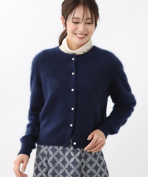 Reflect / リフレクト カーディガン・ボレロ | 【秋映え／カシミヤ100％／プルオーバーとしても◎】ふんわりカーディガン | 詳細13
