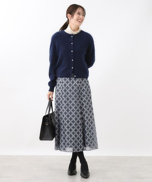 Reflect / リフレクト カーディガン・ボレロ | 【秋映え／カシミヤ100％／プルオーバーとしても◎】ふんわりカーディガン | 詳細15