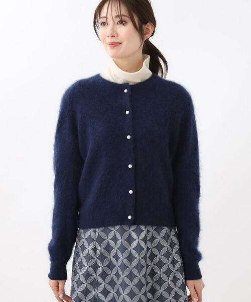 Reflect / リフレクト カーディガン・ボレロ | 【秋映え／カシミヤ100％／プルオーバーとしても◎】ふんわりカーディガン | 詳細18