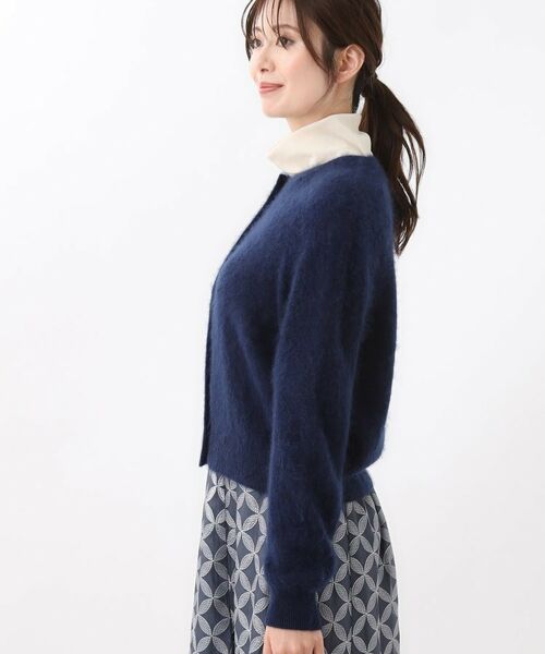 Reflect / リフレクト カーディガン・ボレロ | 【秋映え／カシミヤ100％／プルオーバーとしても◎】ふんわりカーディガン | 詳細19