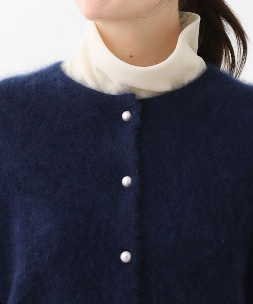 Reflect / リフレクト カーディガン・ボレロ | 【秋映え／カシミヤ100％／プルオーバーとしても◎】ふんわりカーディガン | 詳細21