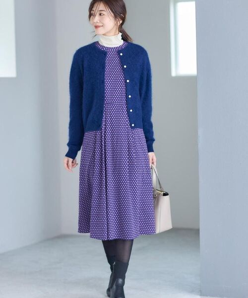 Reflect / リフレクト カーディガン・ボレロ | 【秋映え／カシミヤ100％／プルオーバーとしても◎】ふんわりカーディガン | 詳細4